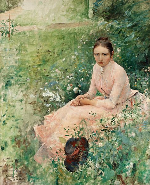 Anna 1885 by Bruno Liljefors (1860-1939)  Bukowskis Auction